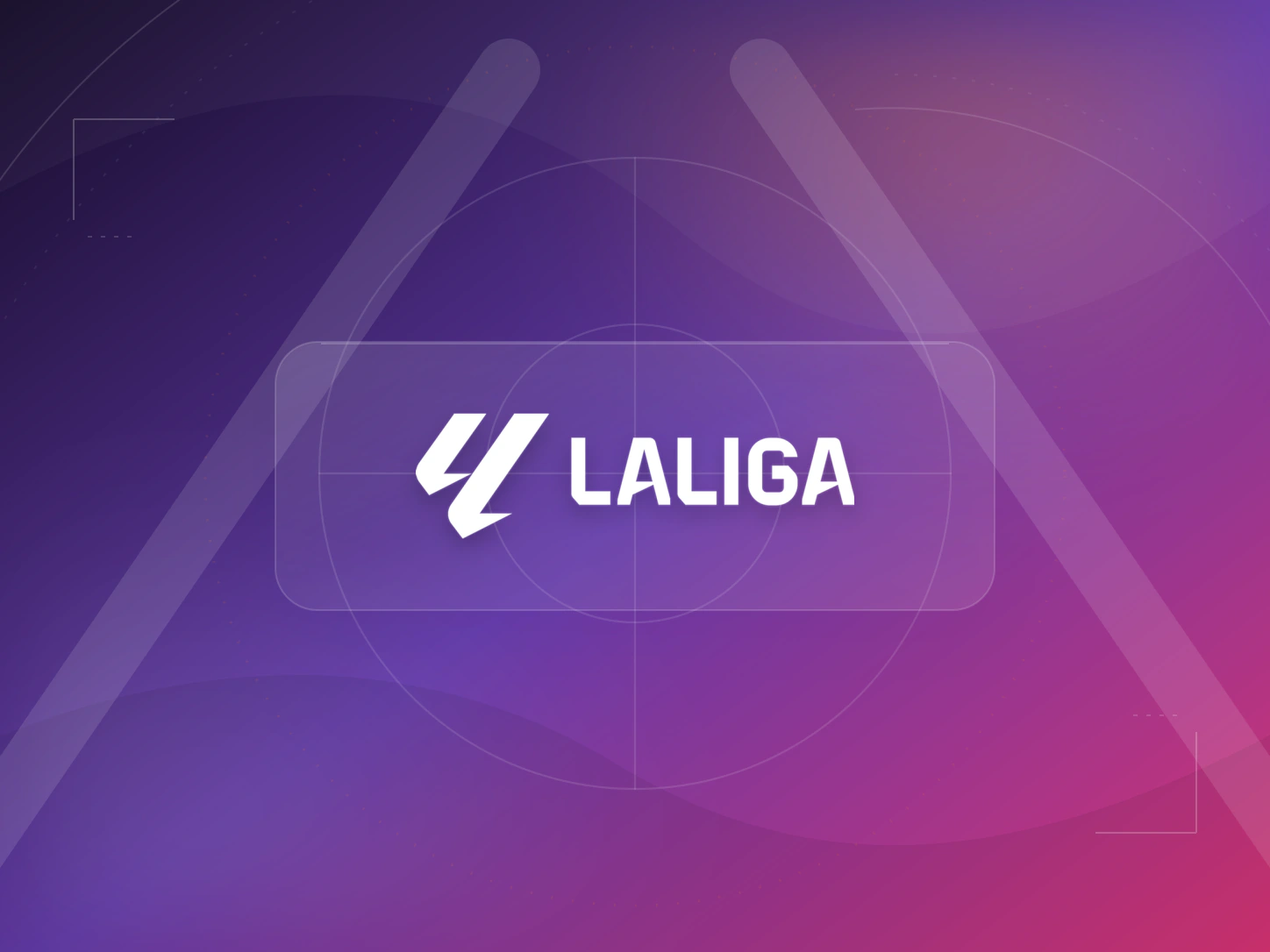 Portada abstracta de LaLiga — El Clásico con Oussi y BenBlack, con el logotipo de LALIGA.