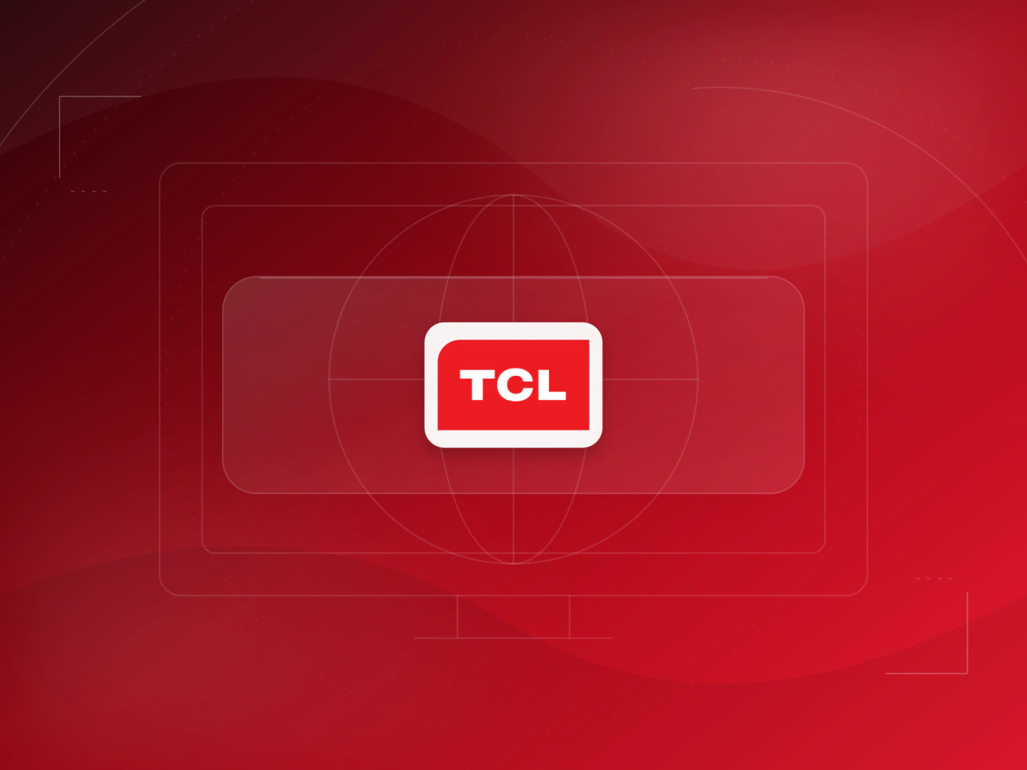 Portada abstracta de TCL — Activación de embajadores durante el Mundial 2026, con el logotipo de TCL.